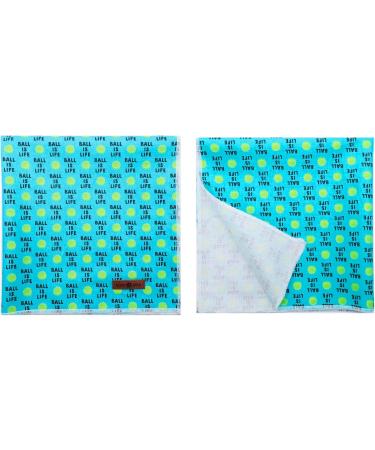 Lionet Paws Dog Bandana - Stylish Triangular Scarf for Small Medium & Large Dogs | Perfect for Tennis Ball Lovers - Buy Online on GoSupps.com