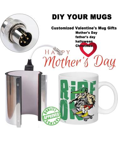 Mug Press Machine 4 in 1 Mug Heat Press Machine for Sublimation of Coffee Mugs Cup Press Heat Sublimation Machine with Overheat Protection 300.0 - Buy Online on GoSupps.com