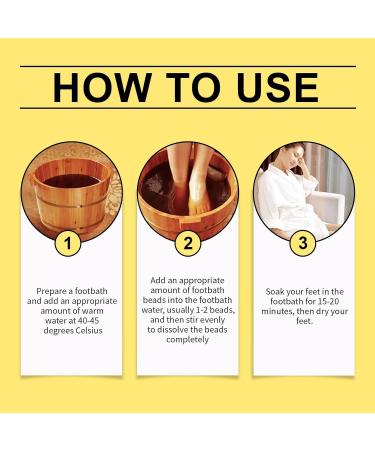 rabuu Herbal Foot Bath Beads Deep Penetration & Circulation Support Relaxing Foot Care For Healthy Legs - Buy Online on GoSupps.com