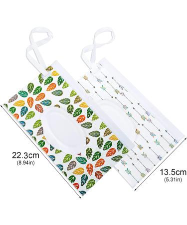4 Pack Wipes Dispenser Travel Wipes Case Reusable Refillable Wet Wipe Bag Travel Wipes Dispenser Wipe Pouches for Baby or Personal - Buy Online on GoSupps.com