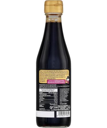  TANOSHI TANOSHI - Japanese Soy Sauce - No Added MSG - No Additives - 1 x 300ml Bottle - Buy Online on GoSupps.com