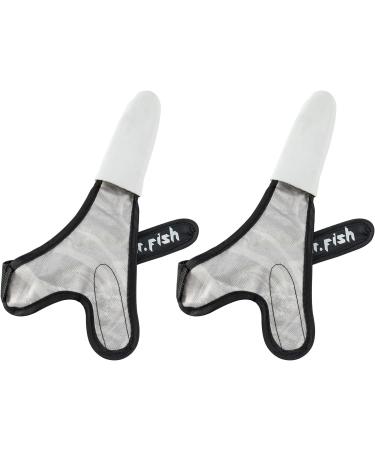Dr.Fish 2 Piece Fishing Gloves | Casting 2 Finger Stall Protector for Saltwater Trolling Surf Fishing - Anti-Slice, Anti-Slip, Cozy Woolen Sheepskin | Size L - Buy Online on GoSupps.com