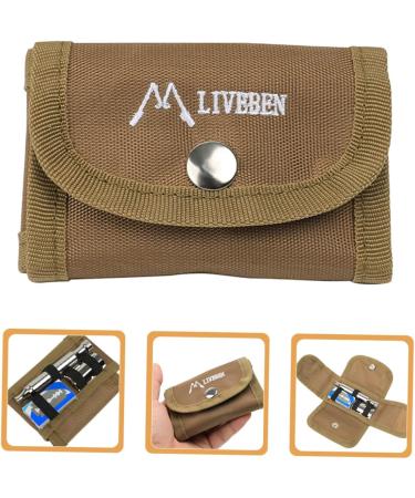 Vintorky Razor Storage Bag | Leather & Oxford Fabric Suitcase for Male Grooming Accessories - Buy Online on GoSupps.com