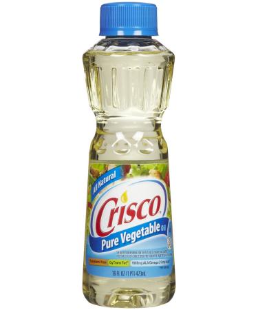 Crisco Pure Vegetable Oil, 16 oz