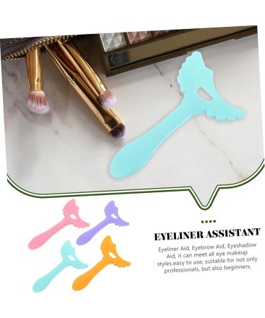 Healeved 4pcs Eyeliner Silicone Eye Make up Tools Eye Liner Stencils for Eyes Mascara Aid Tool Silicone Eye Makeup Applicator Women Cosmetics Tools Lipstick Wearing Aid Make up - Buy Online on GoSupps.com