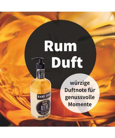 Accentra Hand Soap in bottle look 720 ml hand soap in pump dispenser liquid soap rum scent refillable - Buy Online on GoSupps.com