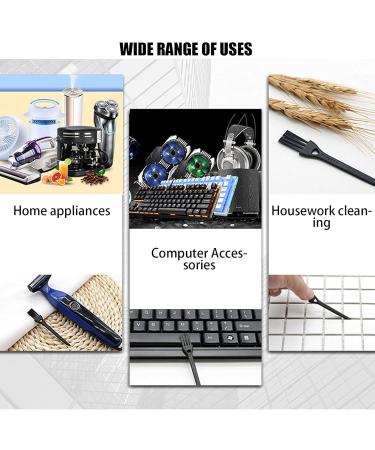 YFFTTKD Clipper Cleaning Brush - Anti-Slip Shaver Nylon Brush for All Hair Types | Durable PP Handle | International Shipping Available - Buy Online on GoSupps.com