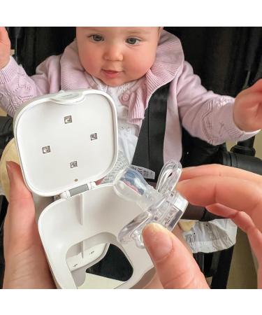 Nuby UV Dummy Steriliser No Water Chemicals Cooling or Drying Required. Kills 99.9% of Germs 2021 Version - Buy Online on GoSupps.com