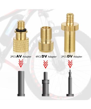 Hejo 33-Piece Bicycle Valve Adapter Set | French Valve & Air Pump Adapters | Metal with Sorting Box for Pumps & Compressors - International Shipping Available - Buy Online on GoSupps.com