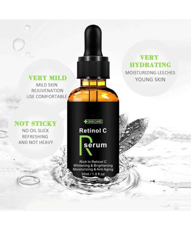 Crsetmyth Retinol Serum Face with Retinol 30 ml AntiAging Serum for youthful and healthy skin Softens pigment spots Remove eye rings Remove pigment spots Radiant Simple skin - Buy Online on GoSupps.com