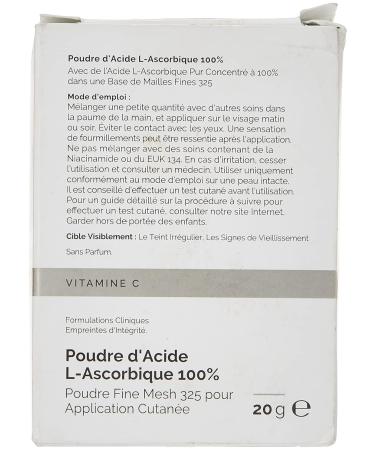 Buy The Ordinary 100% L-Ascorbic Acid Powder 20g - Vitamin C Serum for Brightening & Anti-Aging - Fast International Shipping - Buy Online on GoSupps.com