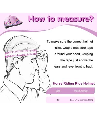 Xiaozxwlhq Adjustable Kids Equestrian Helmet - Small Pink | Horse Riding Protective Gear - Buy Online on GoSupps.com