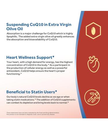 Doctor's Recipes CoQ10 + Saffron Bundle (Pack of 2) | CoQ10 200mg Supplement (Item 1) & Saffron Extract Supplement (Item 2) | 240 Softgels + 120 Capsules - Buy Online on GoSupps.com