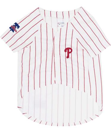 MLB Philadelphia Phillies Bryce Harper Dog Jersey - Medium Red | Official MLBPA Pet Jersey - Buy Online on GoSupps.com
