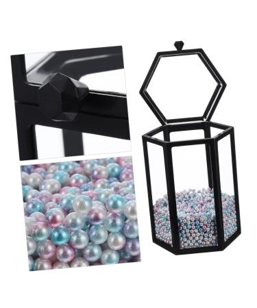 Beavorty Box Makeup Brush Storage Bucket Makeup Containers Transparent Cosmetic Holder Eyeliner Organizer Pen