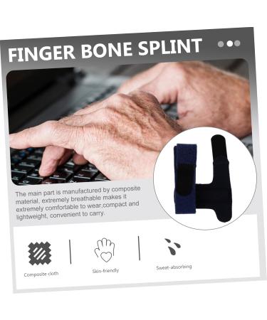 FRCOLOR Hand Splint Support | Middle Finger Brace & Thumb Stabilizer for Broken Fingers - Metal Board Fixed Sleeve for Bowling - Buy Online on GoSupps.com