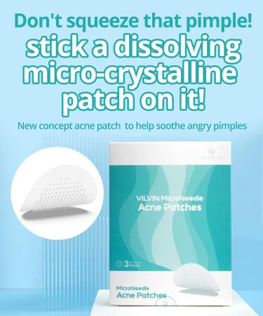 Buy Microdart Blemish Patches - 27 Fast Acting Zit Patches for Cystic Acne - Infused with Hyaluronic Acid & Tea Tree - International Shipping Available - Buy Online on GoSupps.com