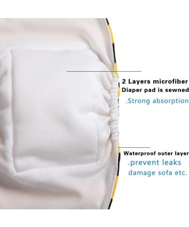 JoyDaog Belly Bands for Small Dogs - Reusable Training Pants (3 Pack) - Black (10-13 Waist) - Perfect for Potty Training & Travel - Buy Online on GoSupps.com