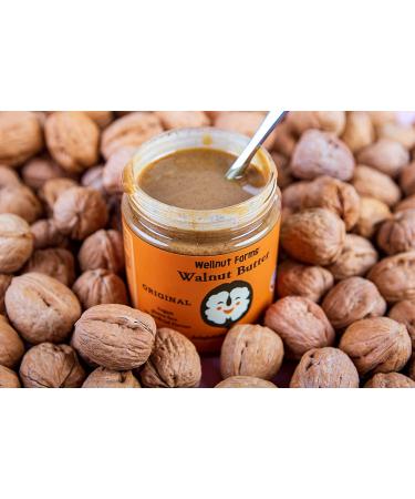 Wellnut Farms Original Walnut Butter Spread 11oz (Pack of 2) - Vegan, Keto Friendly, Gluten Free - Plant Based Omega 3 Nut Butter - Buy Online on GoSupps.com