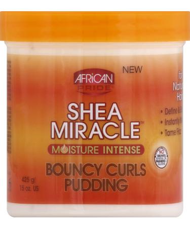 African Pride SHEA MIRACLE BOUNCY CURLS PUDDING 15oz