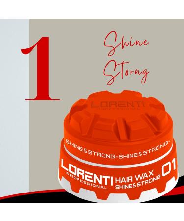 LORENTI TOKYO & SEOUL Hair Styling Wax | Oil-Free Cream for Curly & Frizz Hair | Volume & Shape Pomade 2.7 Oz (Shine & Strong 01) - International Shipping Available - Buy Online on GoSupps.com