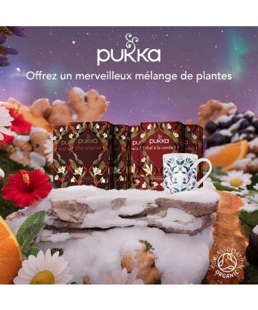 Pukka | Routine Chai Teas & Infusions + 1 free cup | Organic & Ayurvedic Tea & Infusions | From Fair Trade - Buy Online on GoSupps.com