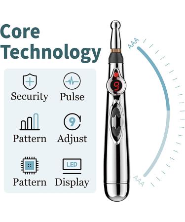 Acupuncture Pen - Electronic Pain Relief Therapy & Meridian Massager for Muscle Healing - Buy Online on GoSupps.com