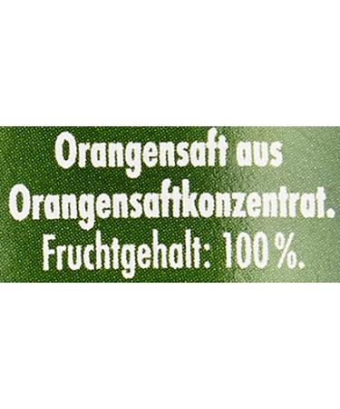 granini jus d'orange Pet Bouteille de pack of 6 x 1 L) - Buy Online on GoSupps.com