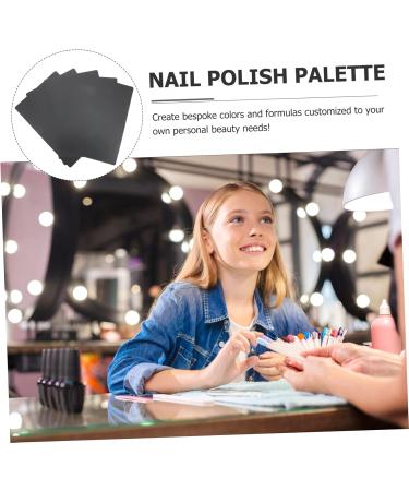 5pcs Nail Polish Palette Set | Portable Makeup Mixing Plates for Nail Art & Foundation | Perfect Beauty Tool for Creative Designs - Buy Online on GoSupps.com