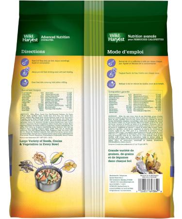 Wild Harvest Advanced Nutrition Diet Cockatiel 4lb 1 g (Pack of 1) Wild Harvest Advanced Nutrition Diet Cockatiel - Buy Online on GoSupps.com