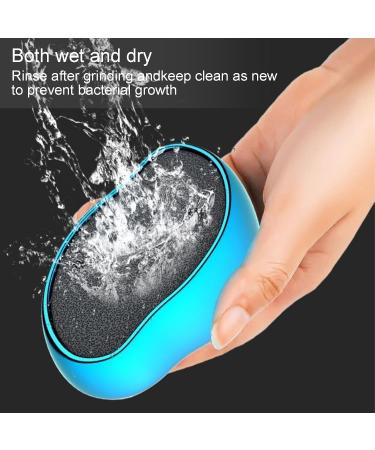 Acpetdr Foot File Glass Foot Callus Remover Callus Remover and Heel Scraper Foot Grinding Scraper Foot Scrubber for Wet and Dry feet Removal Hard or Dead Skin for Women or Men - Buy Online on GoSupps.com