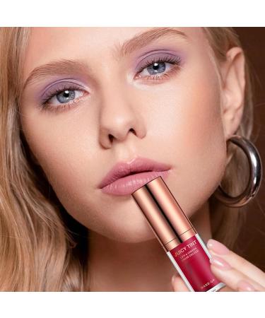 Longthought lipgloss longlasting lip gloss not adhesive fluid lip gloss heavily pigmented longcontinuing color with balm Cenmoo - Buy Online on GoSupps.com