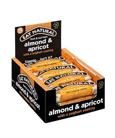 Eat Natural Almond & Apricot with a Yoghurt Coating 24 Bars