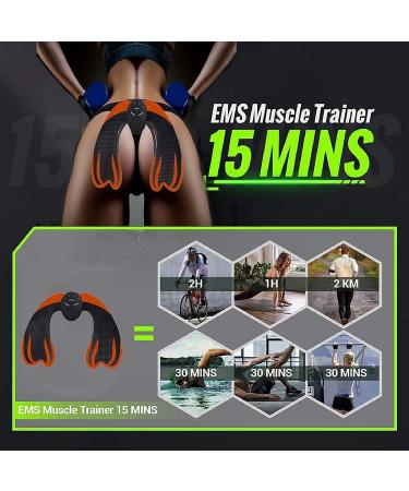 Pochy Po Trainer - EMS Device for Targeted PO Muscle Stimulation | 6 Modes 9 Intensity Levels | Leg & Buttock Training - Orange - Buy Online on GoSupps.com