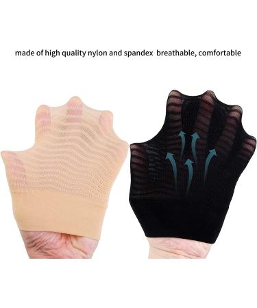 Cooraby 6 Pair Arm Slimming Shaper Wrap - Compression Sleeve for Fitness, Tone and Shape - Black/Beige - Buy Online on GoSupps.com