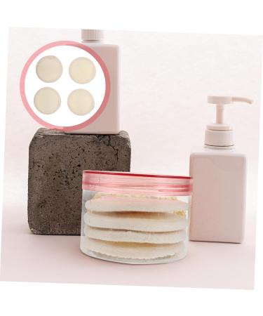 Buy Minkissy Loofah Facial & Body Cleansing Sponge Pad | Exfoliating Makeup Applicator & Bath Scrubber | Yellow 8x8x0.6cm - International Shipping Available - Buy Online on GoSupps.com