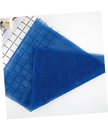 Hemoton 8 Pcs Bath Towel Set - African Shower Net, Body Brush, Washcloth, Scrubber - Exfoliating Body Sponge - Blue - 80X30CM - Women's Hair Towel - Men's Bath Scrubs - Buy Online on GoSupps.com