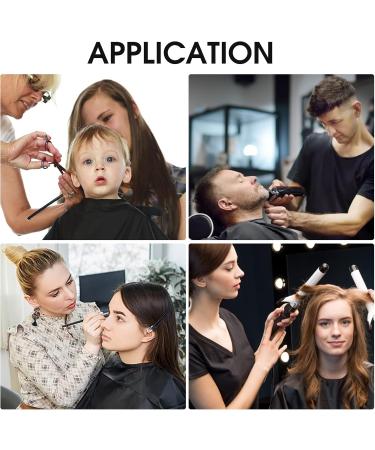 Waterproof Hair Dye Cape | Short Barber Cape for Salon & Home Use | Hair Cutting & Makeup Apron for Color Bleach & Shampoo - Buy Online on GoSupps.com