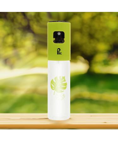 PLIC 100 ml Spray Bottle Refillable Sprayers Soft Spray Fine Droplets Airplane Format Multi-Use Transparent & Green - Buy Online on GoSupps.com