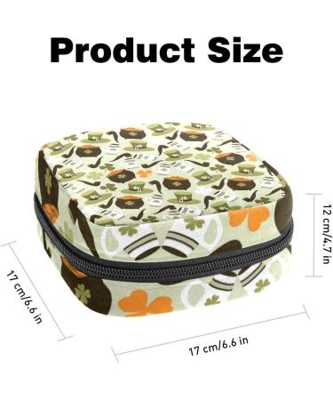Shop Stylish Sanitary Napkin Storage Bags | St. Patrick's Day Pipe Hat | Menstrual Cups & Women's Bandages - Perfect for First Period Needs - Buy Online on GoSupps.com