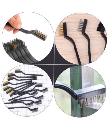 Buy Ultechnovo 24 STK Wire Brush Set - Rust-Cleaning Metal Brushes for Doors Windows & More - Stainless Steel & Mini Sizes - Perfect for Welding & Masonry! - Buy Online on GoSupps.com