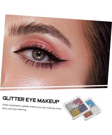 IWOWHERO 2pcs Glitter Eye Makeup Eyeshadow Women Glitter Eye Shadow Glitter Makeup Eye Glitter Face Glitter - Buy Online on GoSupps.com