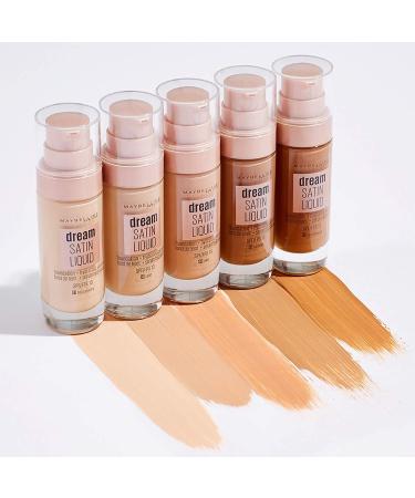 Maybelline Dream Satin Liquid Foundation 53 Classic Tan 30ml - Smooth and Flawless Finish - Buy Online on GoSupps.com