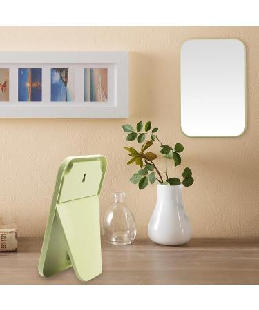 DVHOK 8-Inch Portable Princess Makeup Mirror - Pink | Dual-Purpose Desktop/Table/Wall Hanging Square Mirror - Buy Online on GoSupps.com