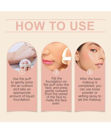 Pink Firming Cushion Foundation Cushion Foundation for Glass Skin Cushion Foundation Korean Lightweight Cushioned Unifying Moisturizing Cream Long Lasting Non-Dull (Nature 15g) - Buy Online on GoSupps.com