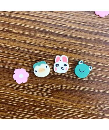 RT 50g Rabbit Duck Frog Flower Slice Polymer Hot Clay Sprinkles for Crafts Making DIY Nail Art Decoration Slime Filling Accessories Y425 (Color : Mixed) - Buy Online on GoSupps.com
