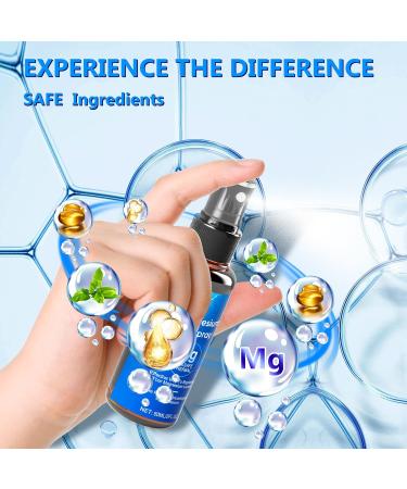 Pure Magnesium Oil Spray Extra Strength Magnesium Oil Skin & Body 60Ml Magnesium Chloride Oil Spray 100% Pure Magnesium Oil Spray for Feet Sleep Relax Anxiety A8 60 ml (Pack of 1) - Buy Online on GoSupps.com