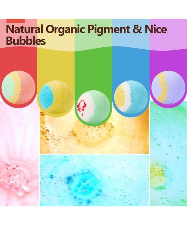 48p XXL Unique Bath Bombs for Women and Kids(3 oz) 100% Handmade Bath Bombs for Girls Gifts for Women Spa Relaxation Bubble Bath Gifts for Mom and Her Birthday Gifts Set for Women 4 Pack - Buy Online on GoSupps.com