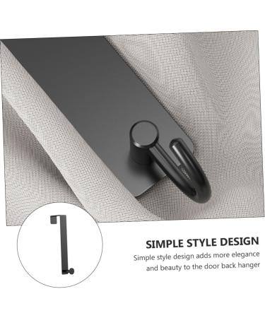 Uonlytech Clothes Hanger 4 pcs Door Hook Towel Racks for Bathroom Door Wall Mounted Hangers Door Hanger Hook Single Key Chain Hair Towel - Buy Online on GoSupps.com