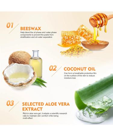 Geruicee 2 Pieces Urea Foot Cream Stick for Dry & Cracked Skin Intensive Repair Care for Heels Hands and Elbows Fast Absorbing Moisturizing Cream against Calluses 40 g x 2 - Buy Online on GoSupps.com